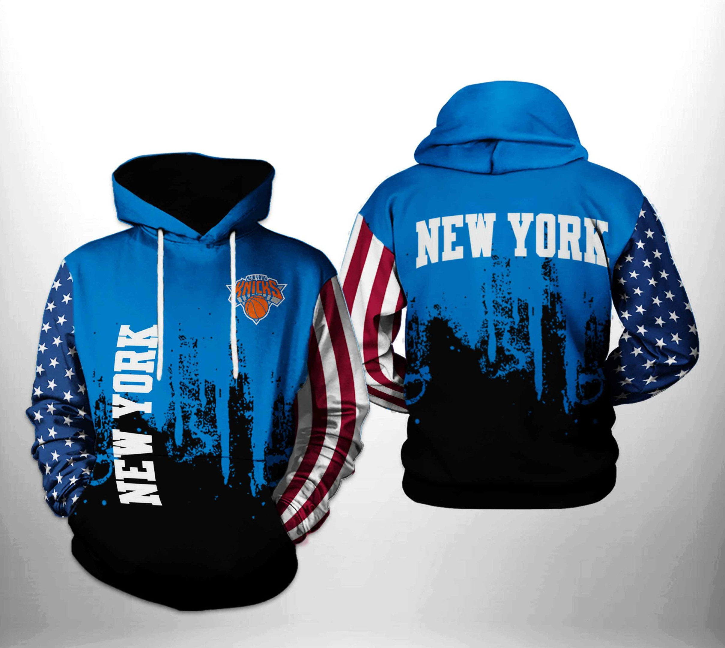 New York Knicks NBA Team US 3D All Over Print Hoodie, Zip Hoodie