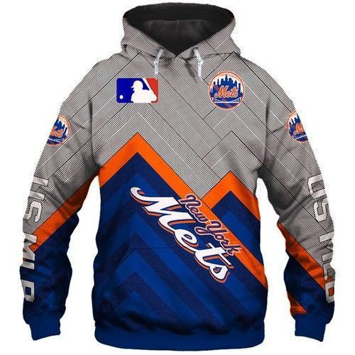 New York Mets 3D All Over Print Hoodie, Zip Hoodie