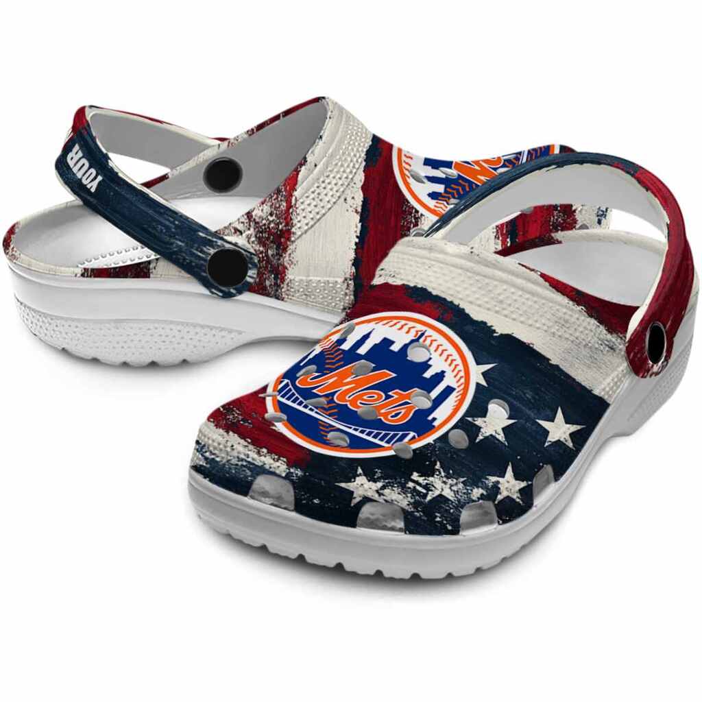 New York Mets Patriotic Stripes ClogTVC1801962 - Image 3