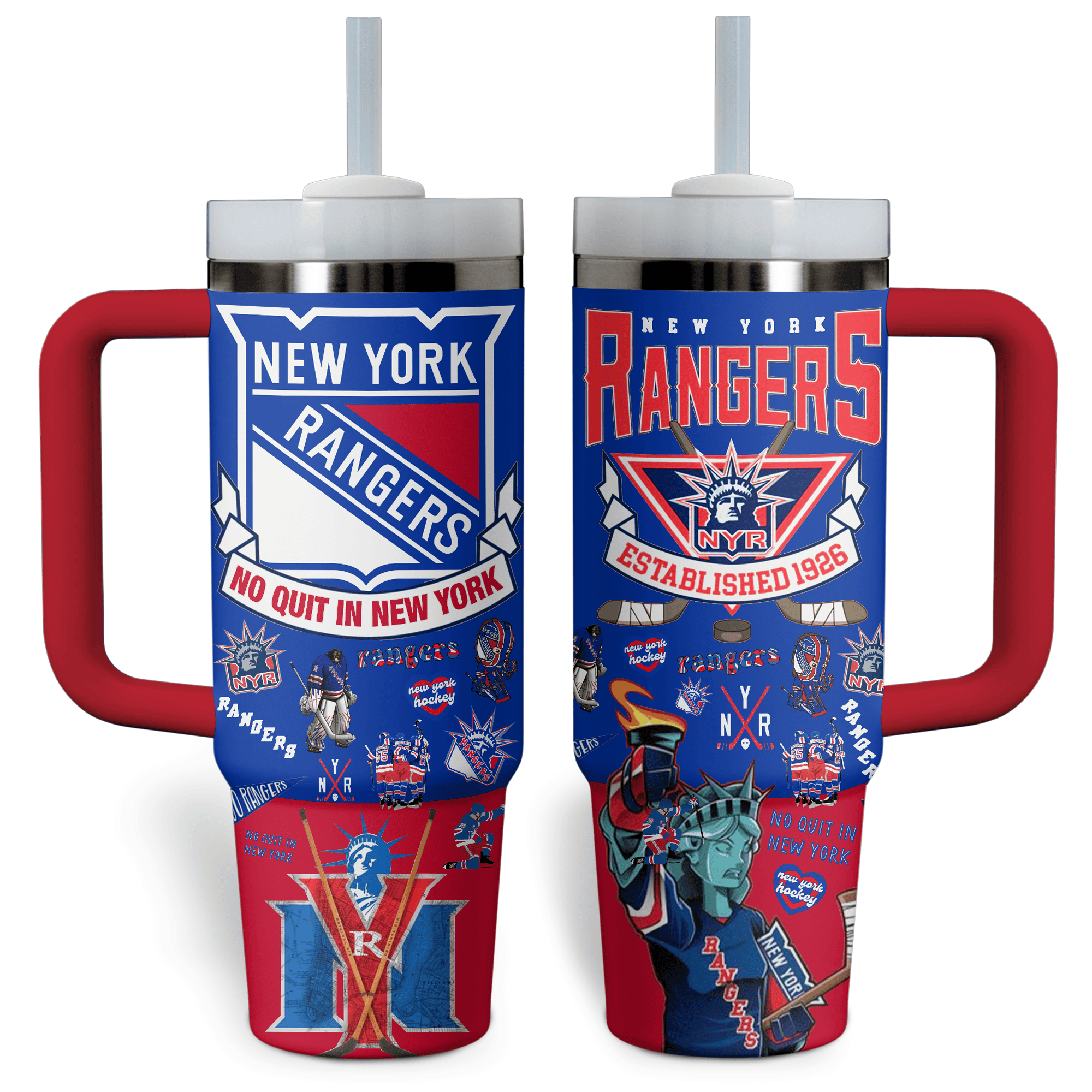 New York Rangers NHL Custom Stanley Cup 40 oz 30 oz Tumbler With HandleTVC2301767