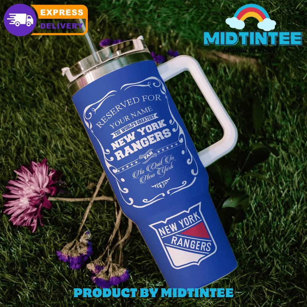 New York Rangers NHL Custom Stanley Cup 40 oz 30 oz Tumbler With HandleTVC2301904 - Image 2