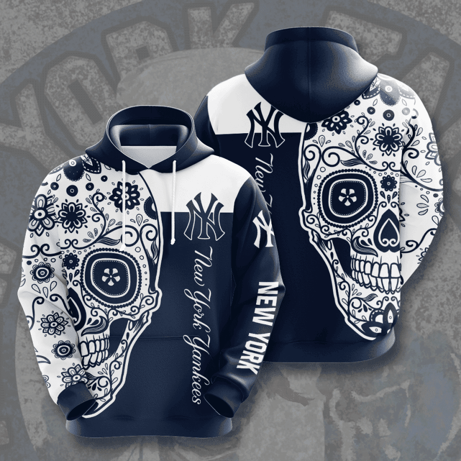 New York Yankees 3D All Over Print Hoodie, Zip Hoodie