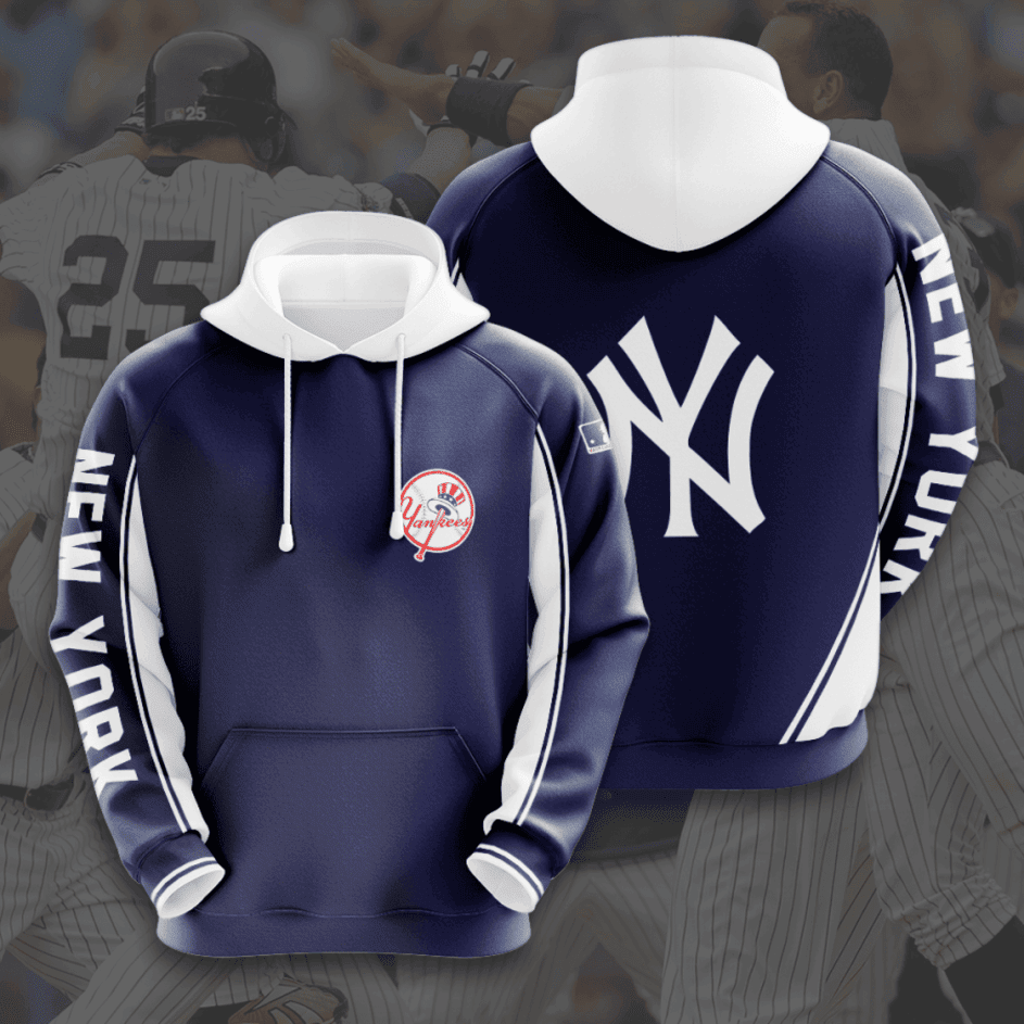 New York Yankees American Football 3D All Over Print Hoodie, Zip Hoodie