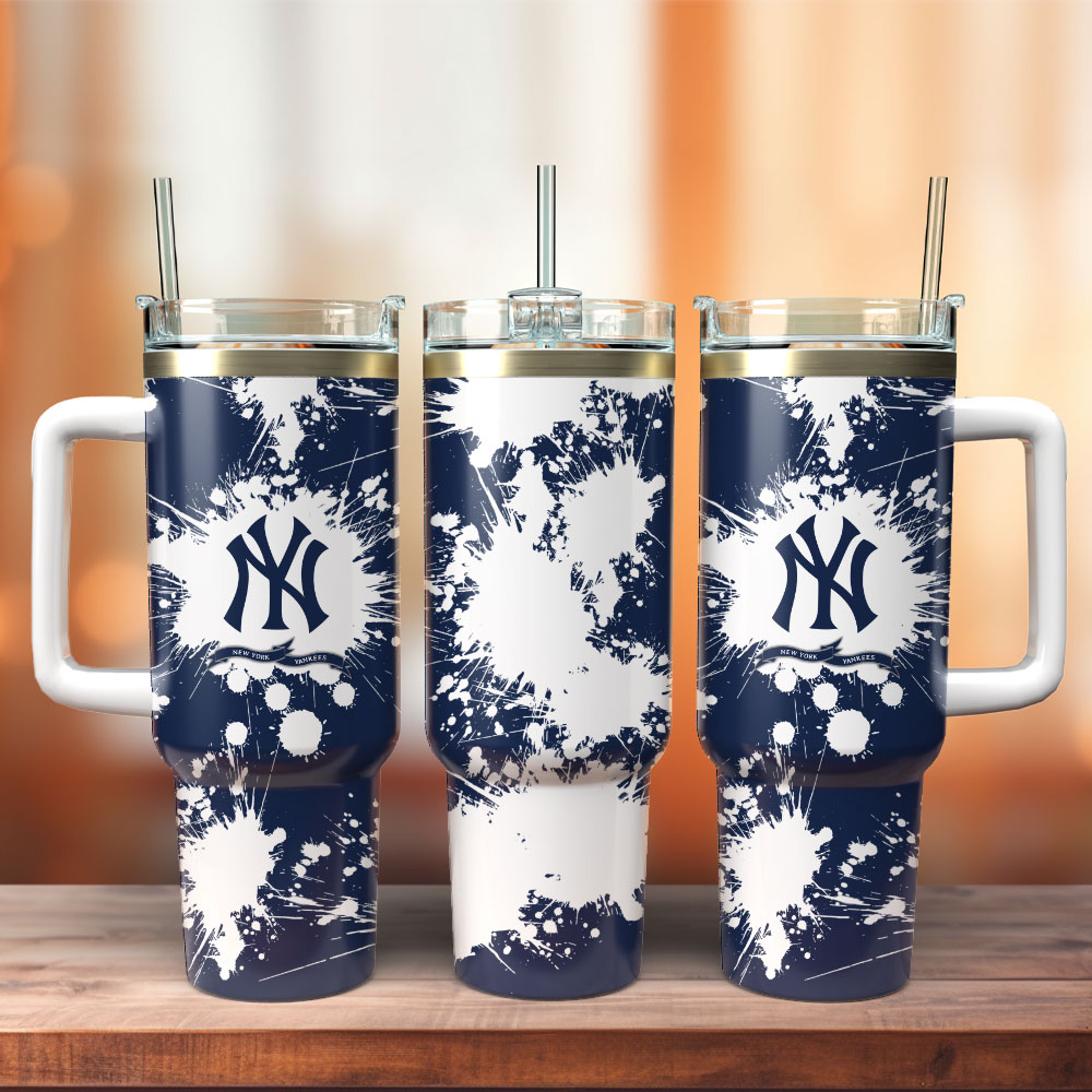 New York Yankees Baseball Team MLB Custom Stanley Cup 40 oz 30 oz Tumbler With HandleTVC2301235