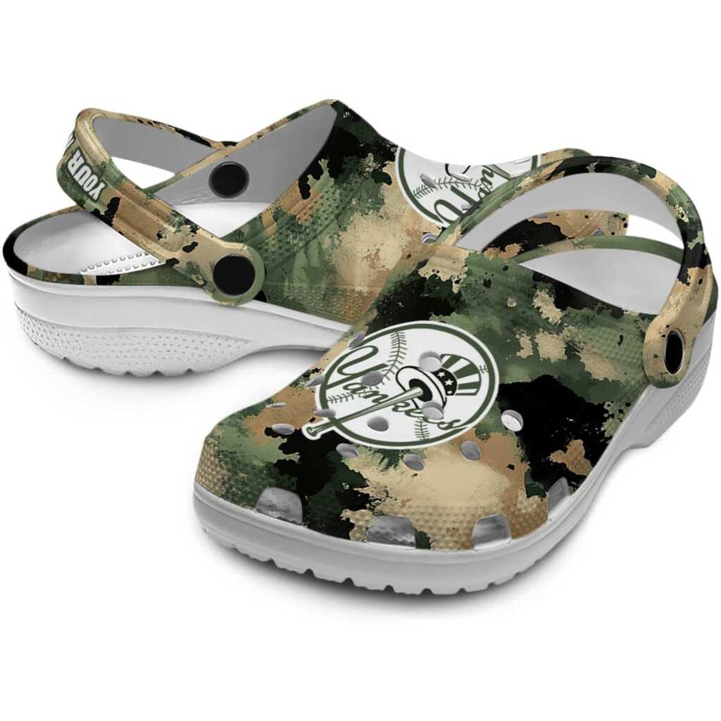 New York Yankees Camouflage Craze ClogTVC1801958 - Image 3