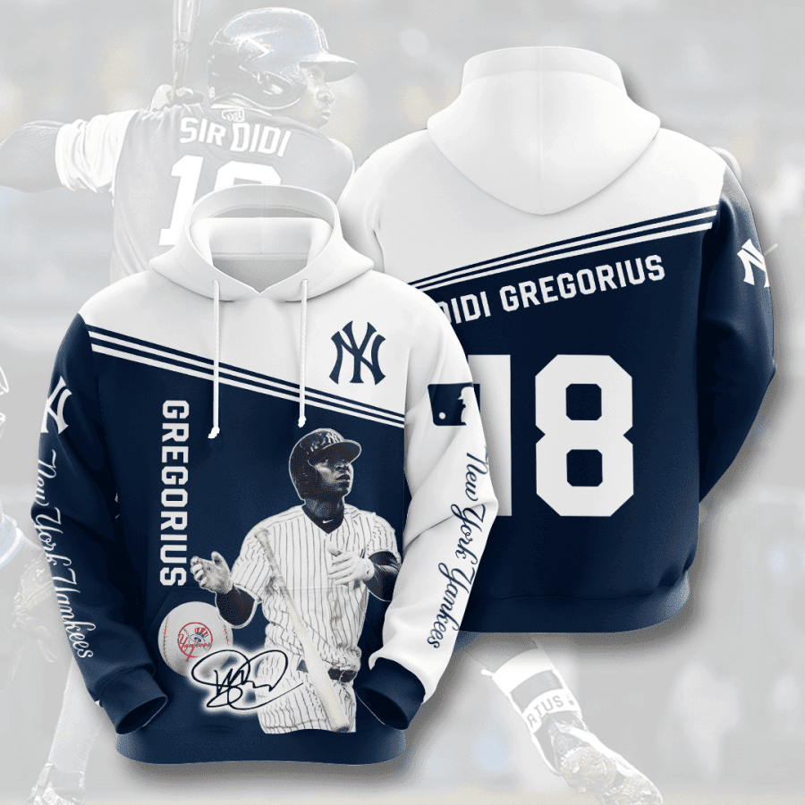 NEW YORK YANKEES Didi Gregorius 3D All Over Print Hoodie, Zip Hoodie