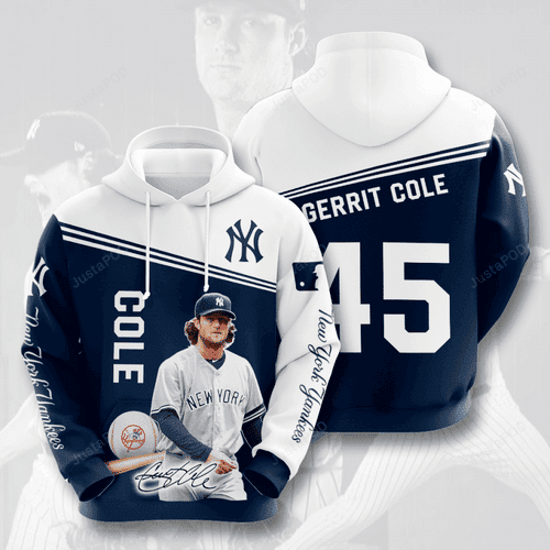 NEW YORK YANKEES Gerrit Cole 3D All Over Print Hoodie, Zip Hoodie