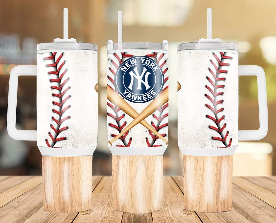 New York Yankees MLB Custom Stanley Cup 40 oz 30 oz Tumbler With HandleTVC2301232