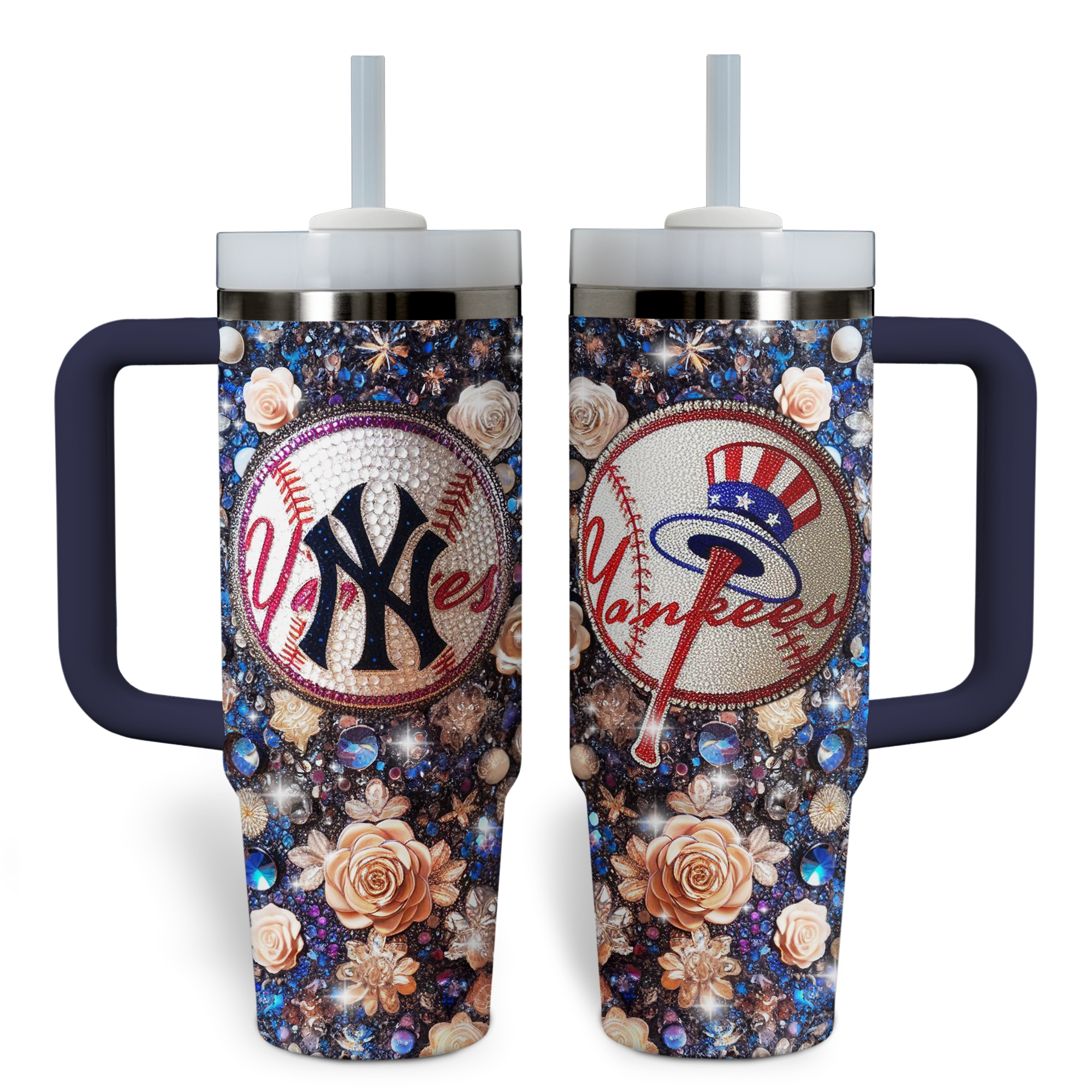 New York Yankees MLB Custom Stanley Cup 40 oz 30 oz Tumbler With HandleTVC2301527