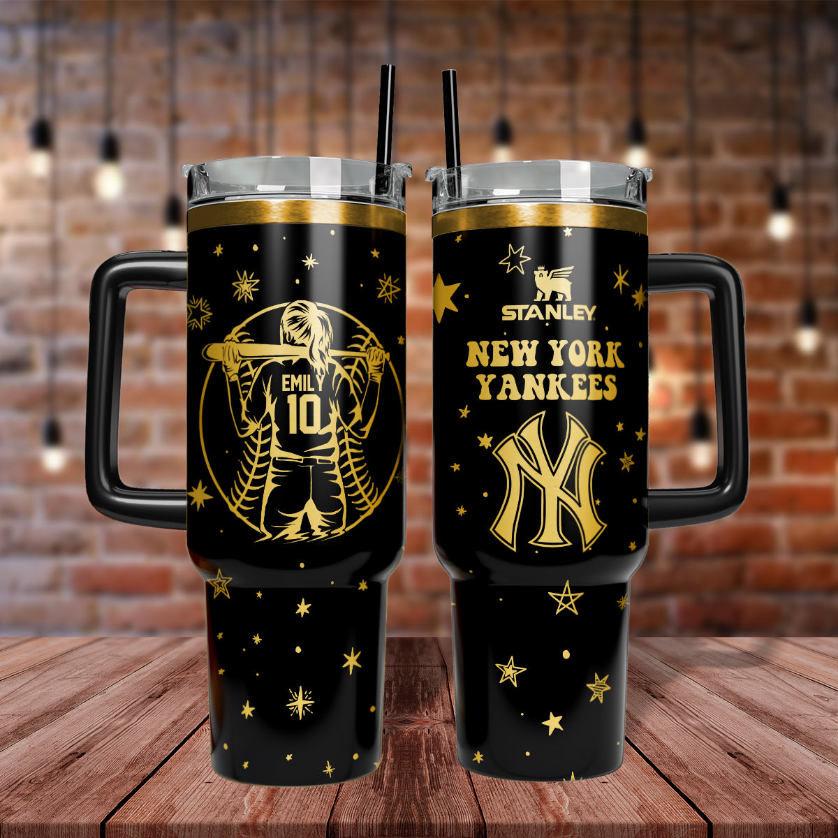New York Yankees MLB Custom Stanley Cup 40 oz 30 oz Tumbler With HandleTVC2301564