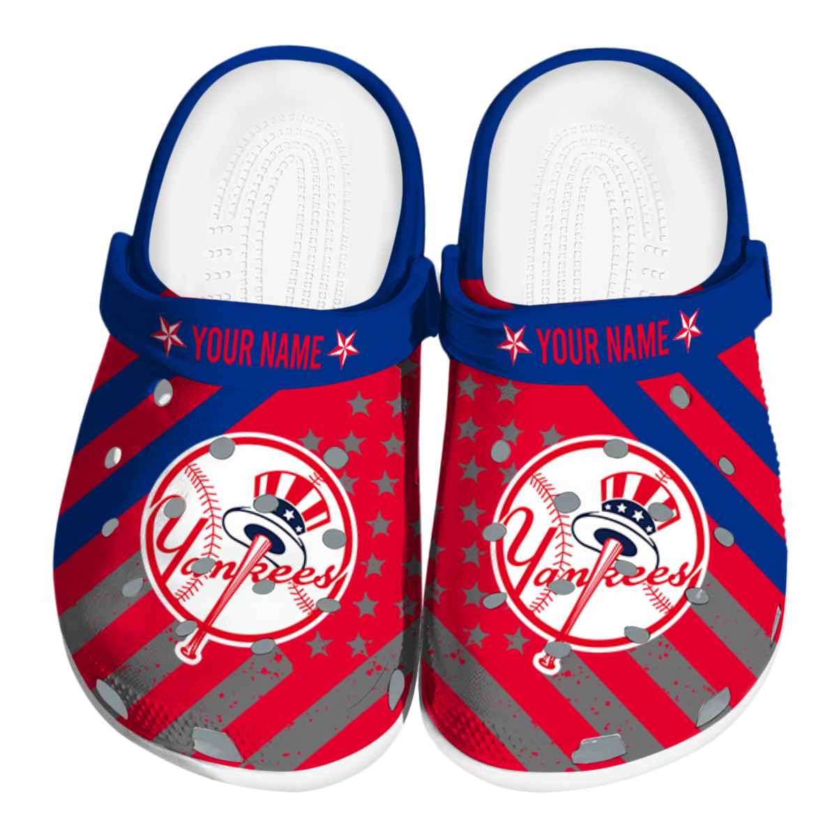 New York Yankees MLB Sport Crocs Crocband Clogs Shoes Comfortable For Men Women and Kids