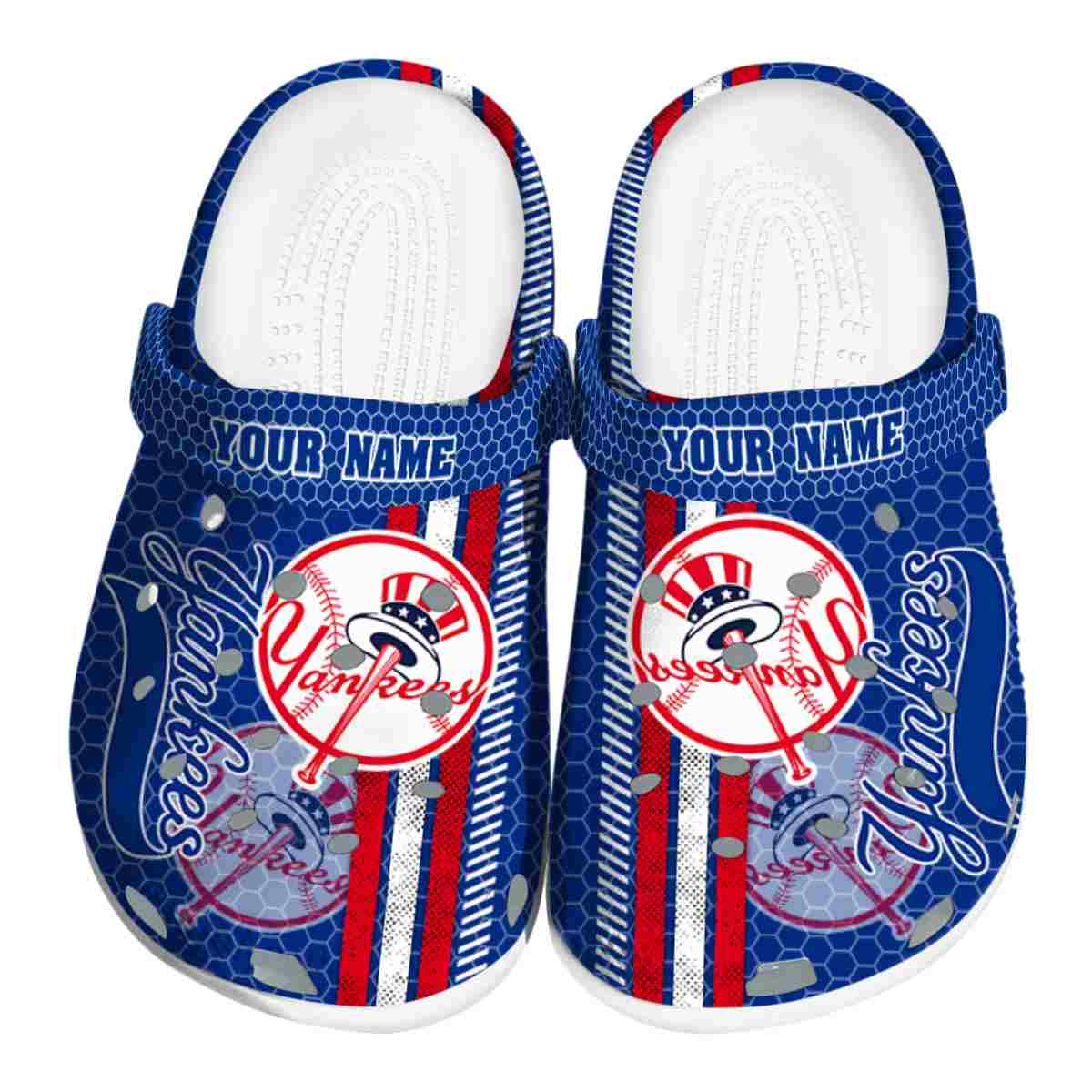 New York Yankees MLB Sport Crocs Crocband Clogs Shoes Comfortable For Men Women and Kids