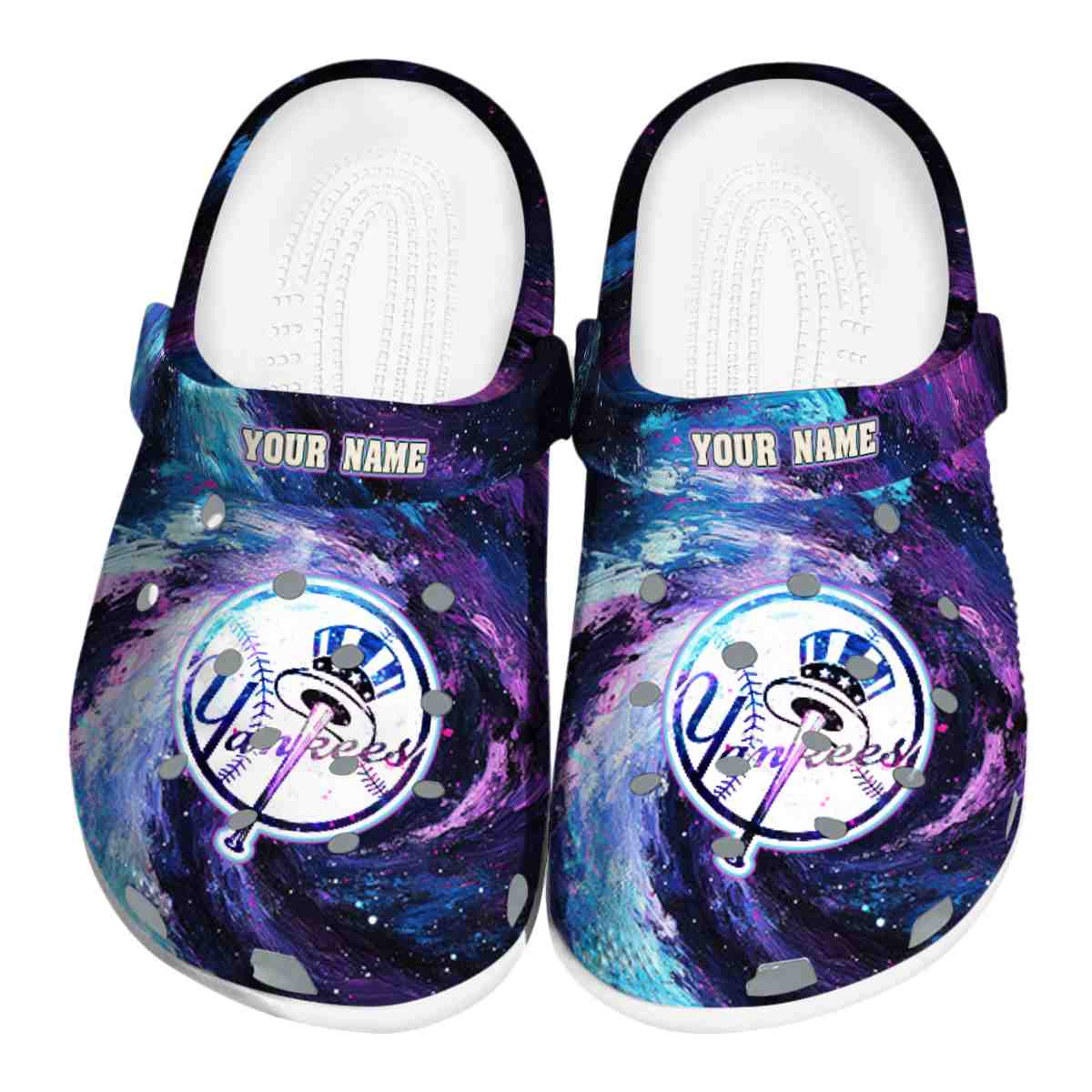 New York Yankees MLB Sport Crocs Crocband Clogs Shoes Comfortable For Men Women and Kids