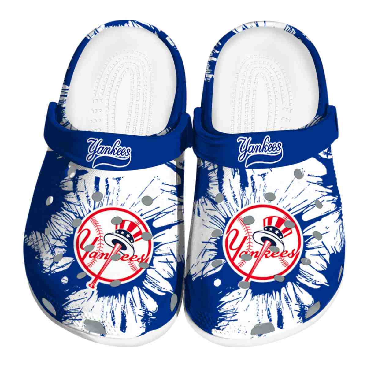 New York Yankees MLB Sport Crocs Crocband Clogs Shoes Comfortable For Men Women and Kids