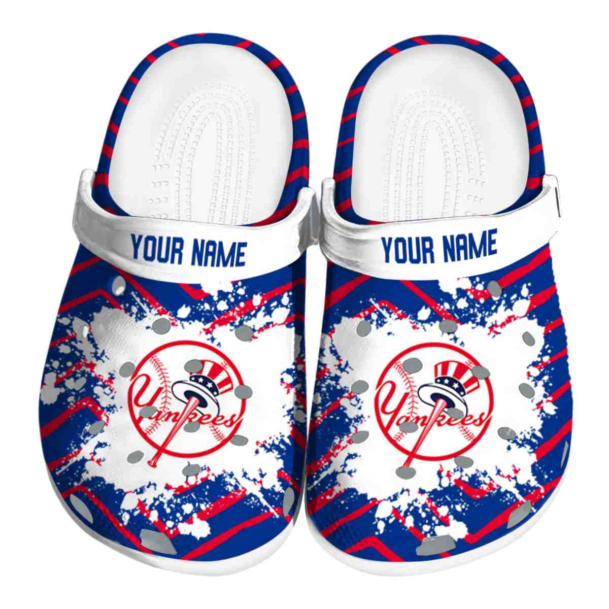 New York Yankees MLB Sport Crocs Crocband Clogs Shoes Comfortable For Men Women and Kids