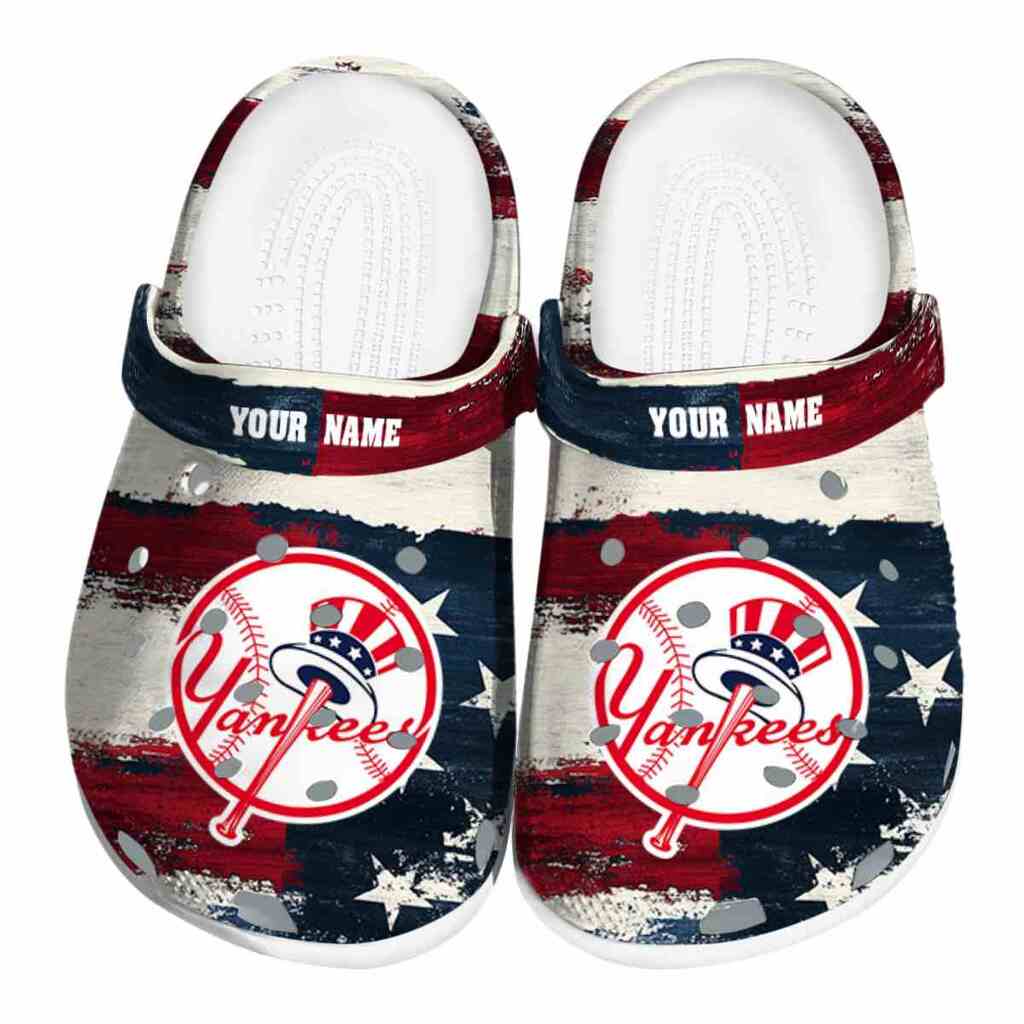 New York Yankees Patriotic Stripes ClogTVC1801962