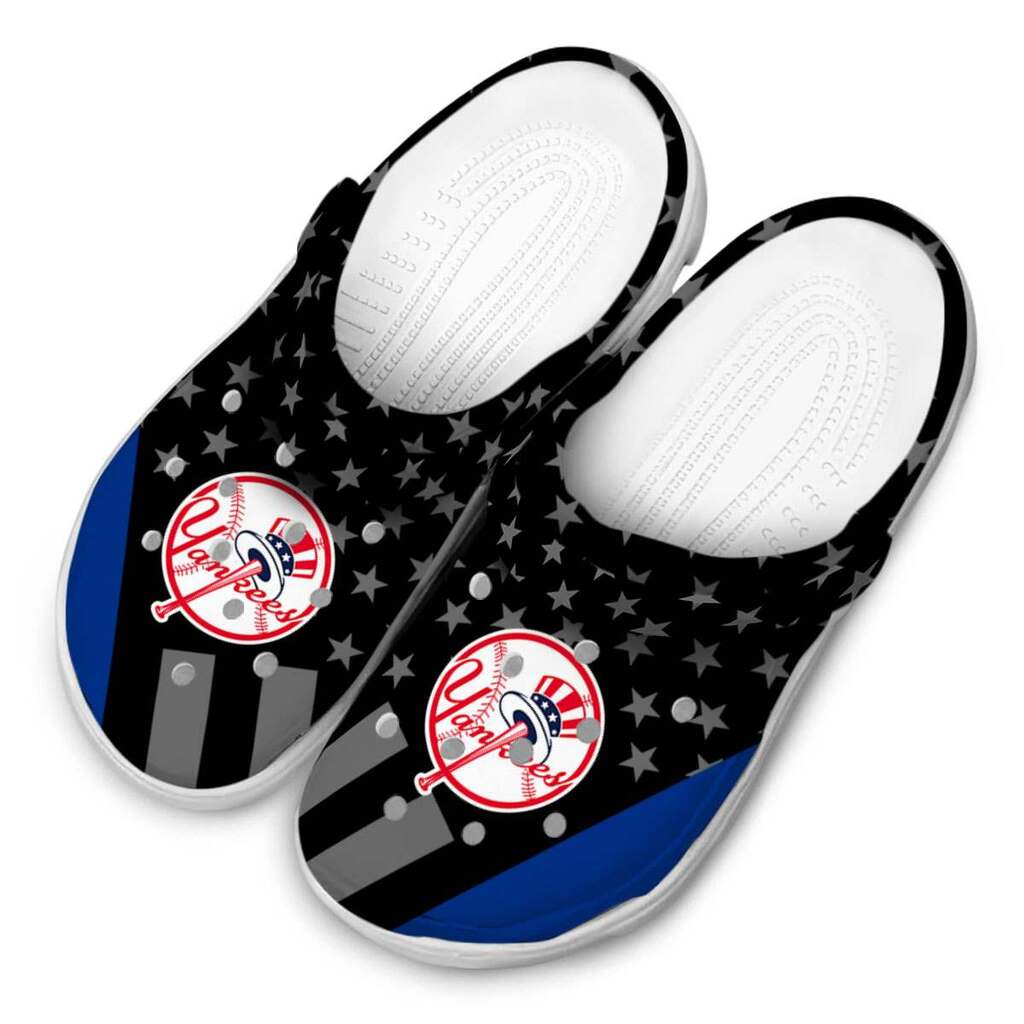 New York Yankees Stellar Stripes Theme ClogTVC1801153 - Image 4