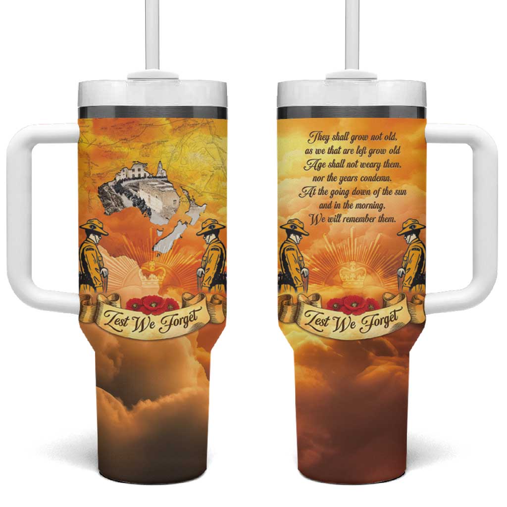New Zealand And Australia ANZAC Day Custom Stanley Cup 40 oz 30 oz Tumbler With HandleTVC2301261