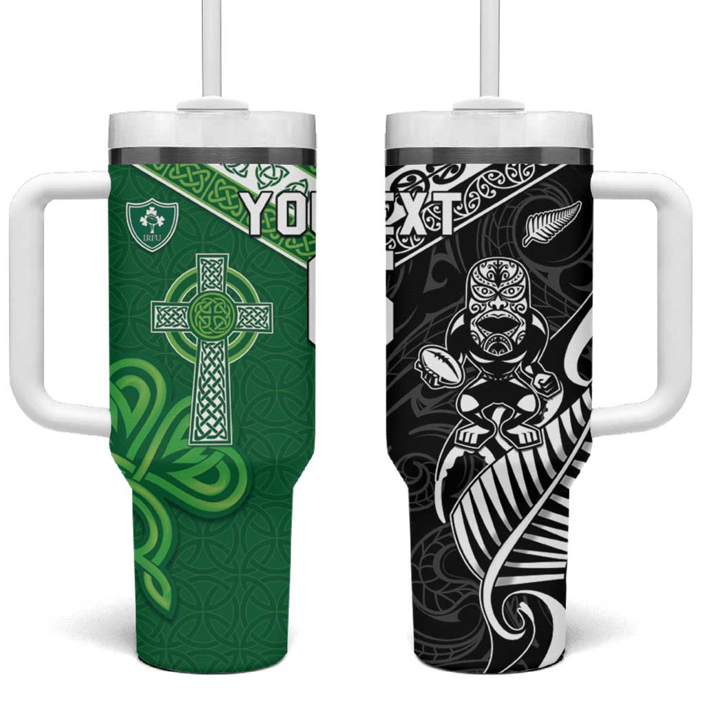 New Zealand And Ireland Rugby Custom Stanley Cup 40 oz 30 oz Tumbler With HandleTVC2301275
