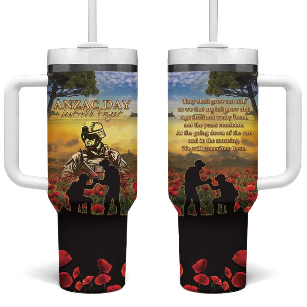 New Zealand ANZAC Day Custom Stanley Cup 40 oz 30 oz Tumbler With HandleTVC2301272