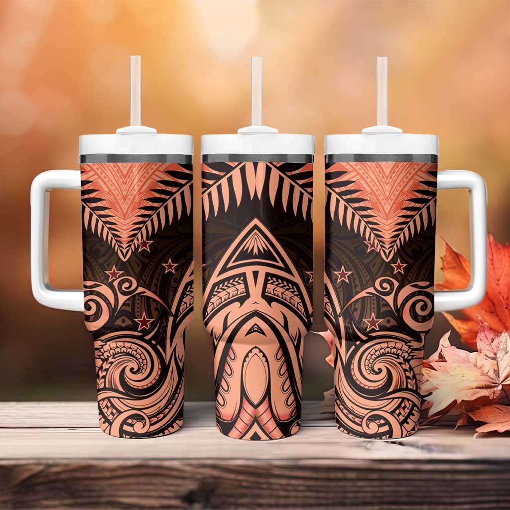 New Zealand Aotearoa Maori Kiwi Orange Fern Custom Stanley Cup 40 oz 30 oz Tumbler With HandleTVC2301389 - Image 4