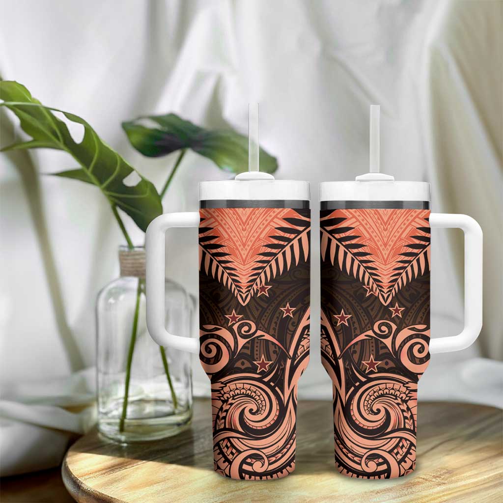 New Zealand Aotearoa Maori Kiwi Orange Fern Custom Stanley Cup 40 oz 30 oz Tumbler With HandleTVC2301389 - Image 9