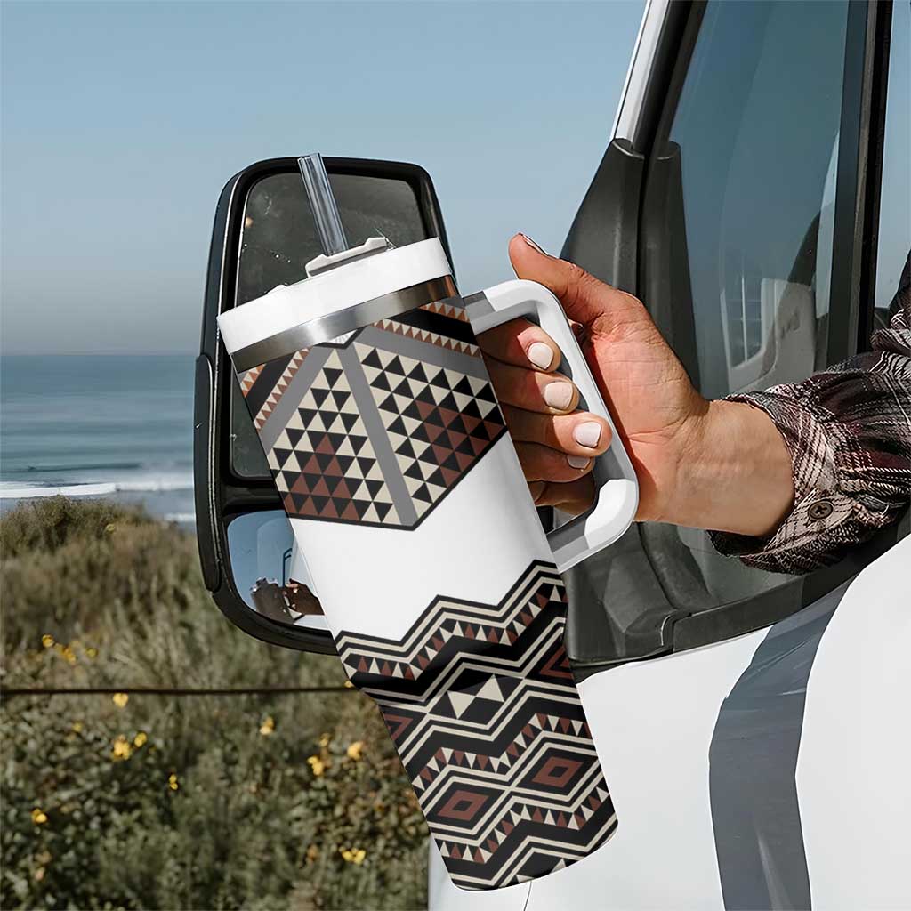 New Zealand Aotearoa Taniko Art Simple Custom Stanley Cup 40 oz 30 oz Tumbler With HandleTVC2301372 - Image 6