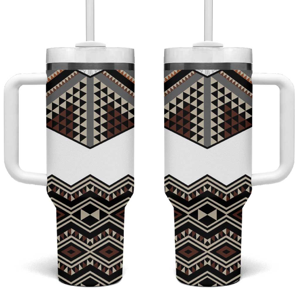 New Zealand Aotearoa Taniko Art Simple Custom Stanley Cup 40 oz 30 oz Tumbler With HandleTVC2301372