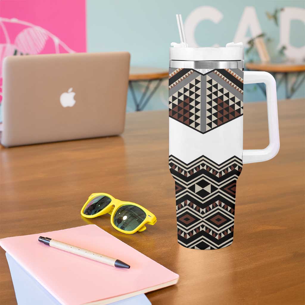 New Zealand Aotearoa Taniko Art Simple Custom Stanley Cup 40 oz 30 oz Tumbler With HandleTVC2301372 - Image 4