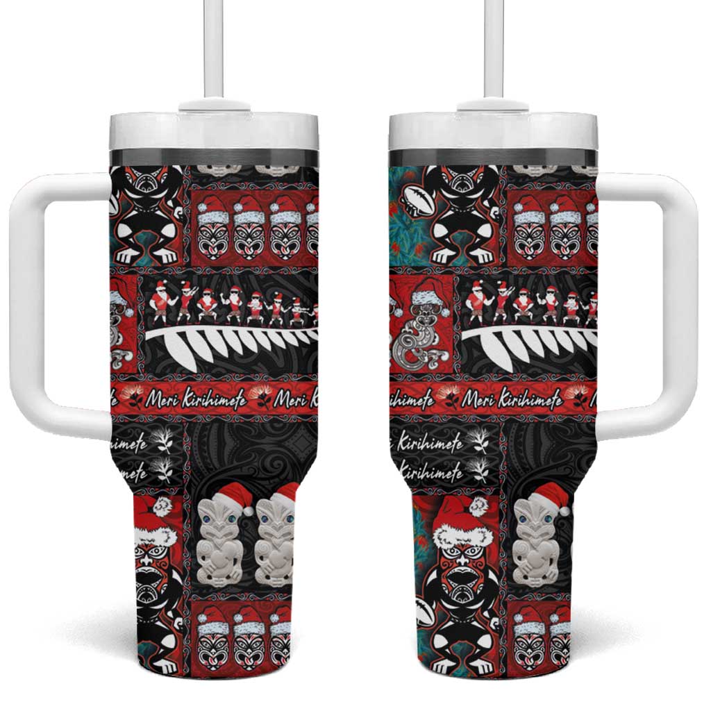 New Zealand Christmas Maori Christmas Meri Kirihimete Custom Stanley Cup 40 oz 30 oz Tumbler With HandleTVC2301378