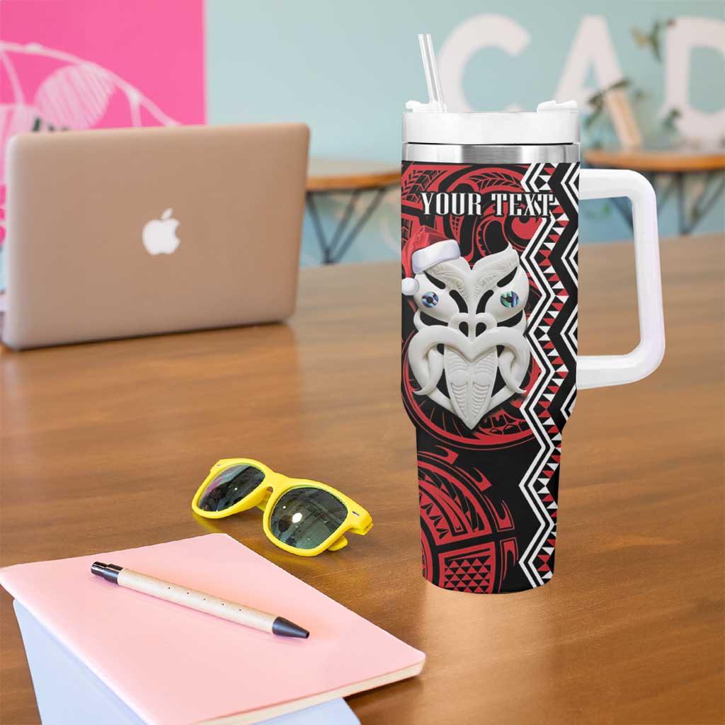 New Zealand Christmas Meri Kirihimete Maori Wheku Taniko Art Custom Stanley Cup 40 oz 30 oz Tumbler With HandleTVC2301363 - Image 5