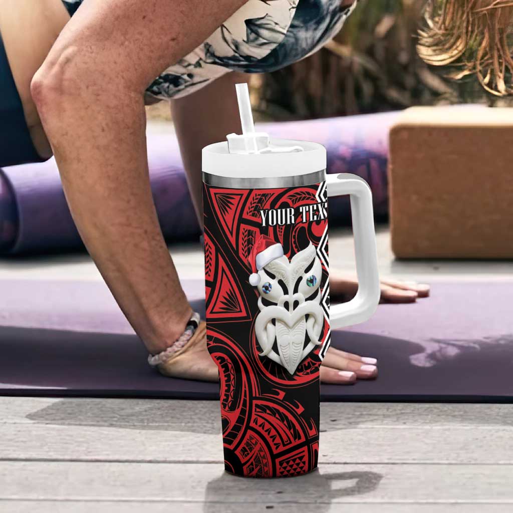 New Zealand Christmas Meri Kirihimete Maori Wheku Taniko Art Custom Stanley Cup 40 oz 30 oz Tumbler With HandleTVC2301363 - Image 6
