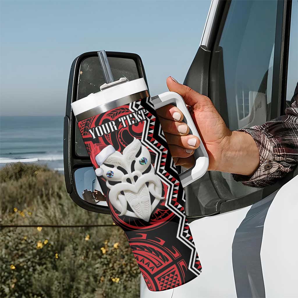New Zealand Christmas Meri Kirihimete Maori Wheku Taniko Art Custom Stanley Cup 40 oz 30 oz Tumbler With HandleTVC2301363 - Image 7