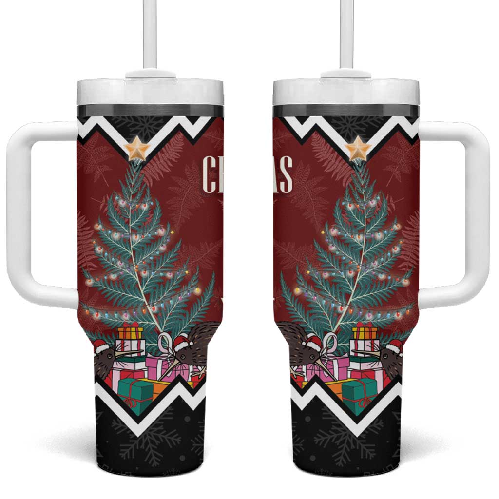 New Zealand Christmas Xmas Fern and Kiwi Birds Custom Stanley Cup 40 oz 30 oz Tumbler With HandleTVC2301362