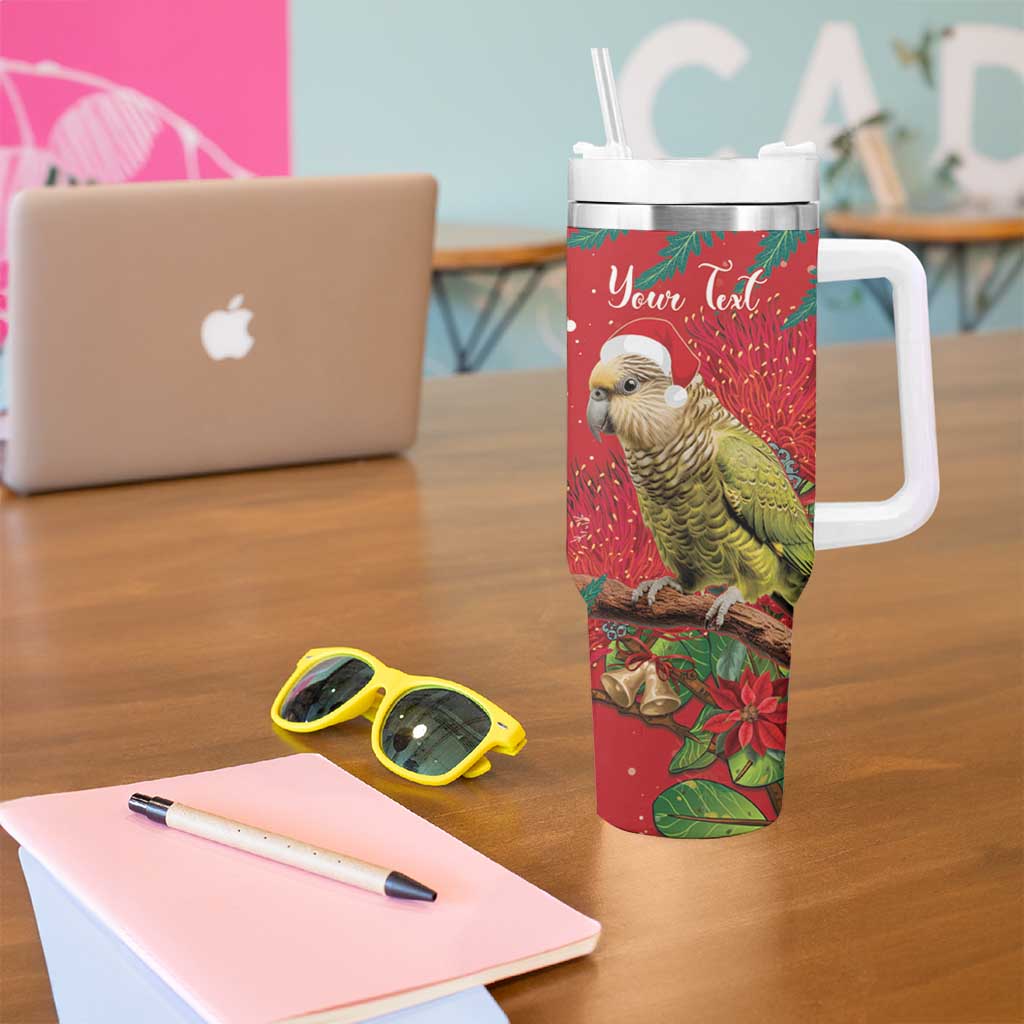 New Zealand Kakapo Christmas Meri Kirihimete Silver Fern Mix Pohutukawa Custom Stanley Cup 40 oz 30 oz Tumbler With HandleTVC2301317 - Image 5
