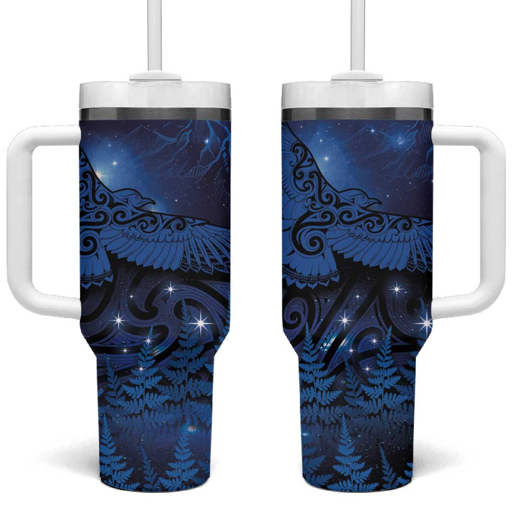 New Zealand Kea Bird Maori Tattoo and Silver Fern Matariki Custom Stanley Cup 40 oz 30 oz Tumbler With HandleTVC2301358