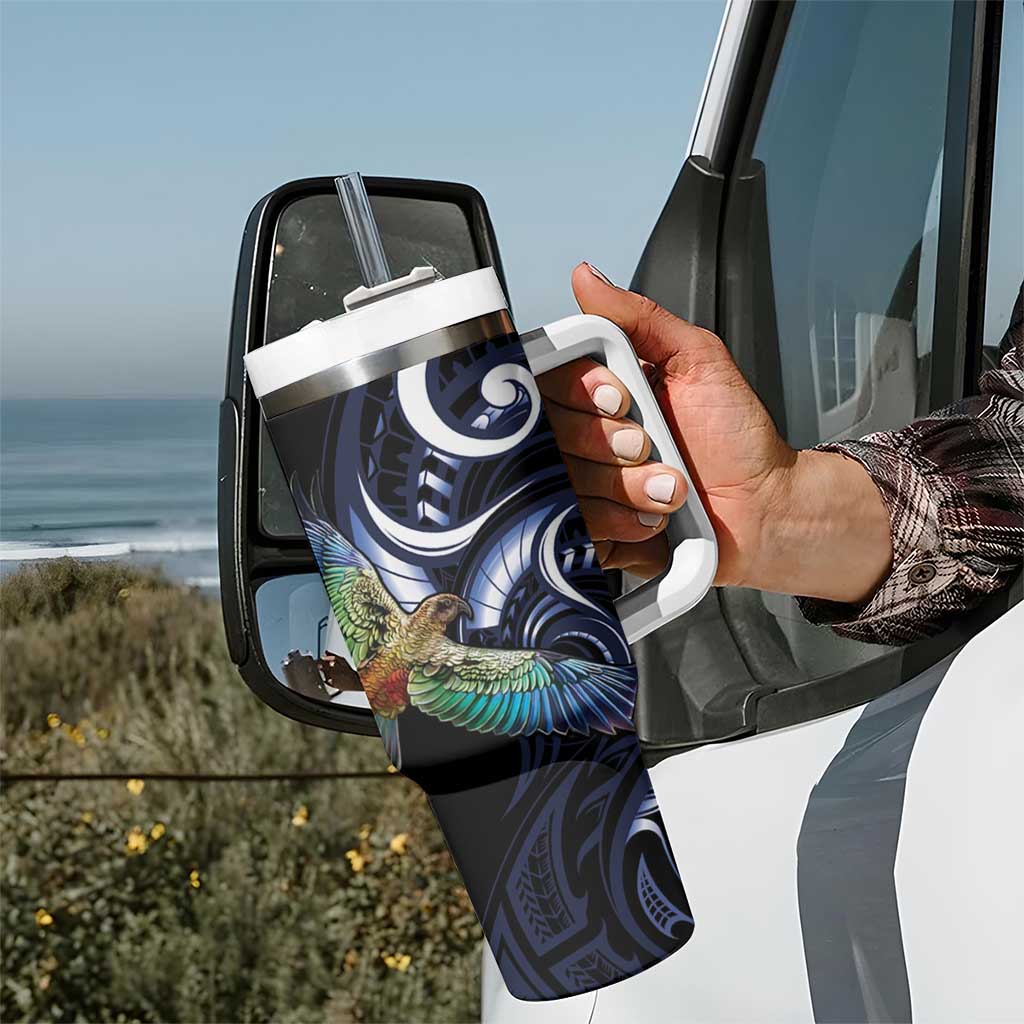New Zealand Kea Bird Maori Tribal Koru Art Custom Stanley Cup 40 oz 30 oz Tumbler With HandleTVC2301370 - Image 7