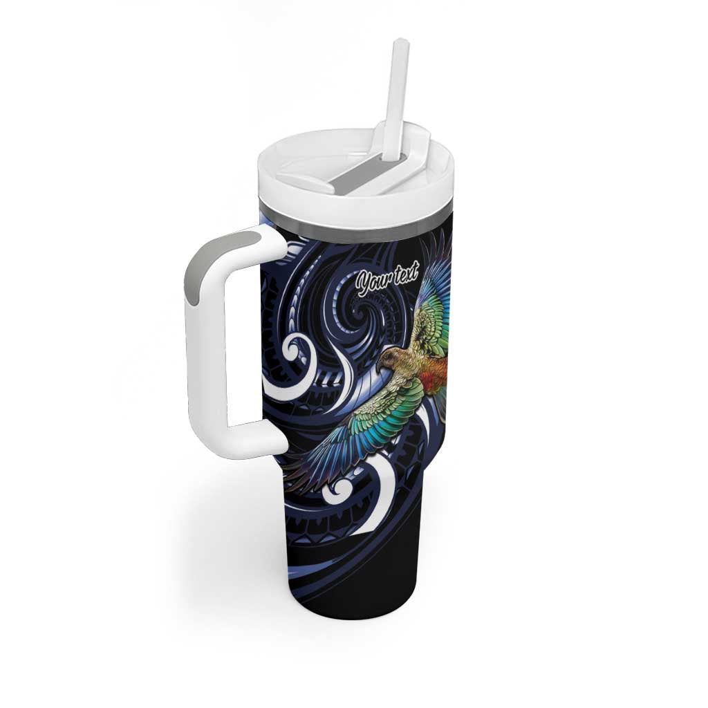 New Zealand Kea Bird Maori Tribal Koru Art Custom Stanley Cup 40 oz 30 oz Tumbler With HandleTVC2301370 - Image 2