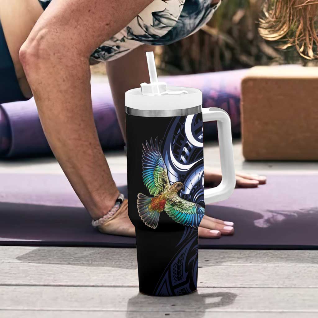 New Zealand Kea Bird Maori Tribal Koru Art Custom Stanley Cup 40 oz 30 oz Tumbler With HandleTVC2301370 - Image 6