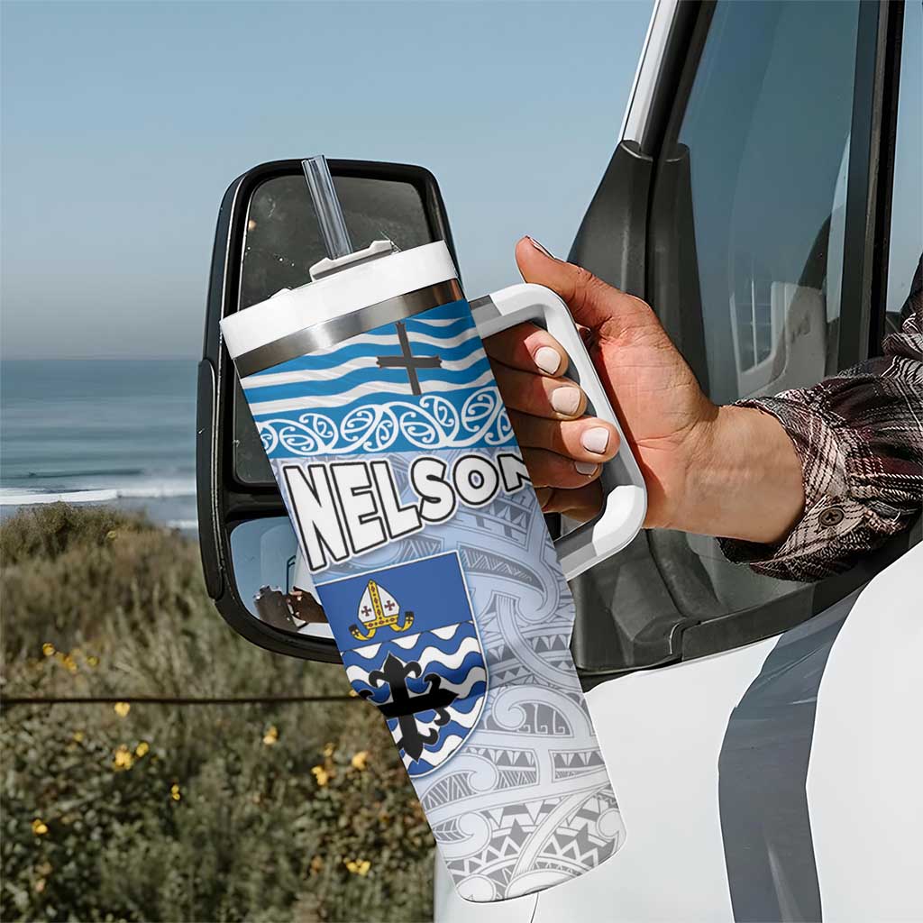 New Zealand Nelson Nelson’s Flag and Seal Maori Art Tattoo Custom Stanley Cup 40 oz 30 oz Tumbler With HandleTVC2301367 - Image 7