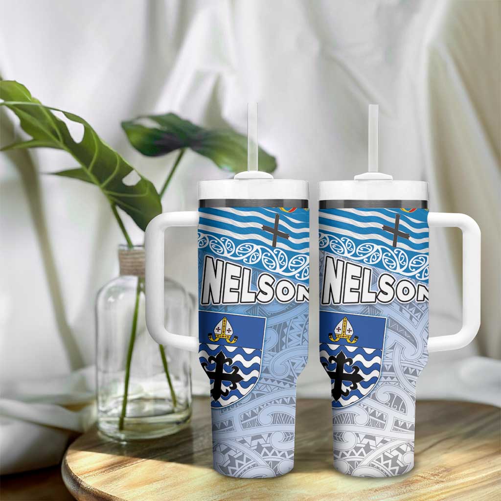 New Zealand Nelson Nelson’s Flag and Seal Maori Art Tattoo Custom Stanley Cup 40 oz 30 oz Tumbler With HandleTVC2301367 - Image 9