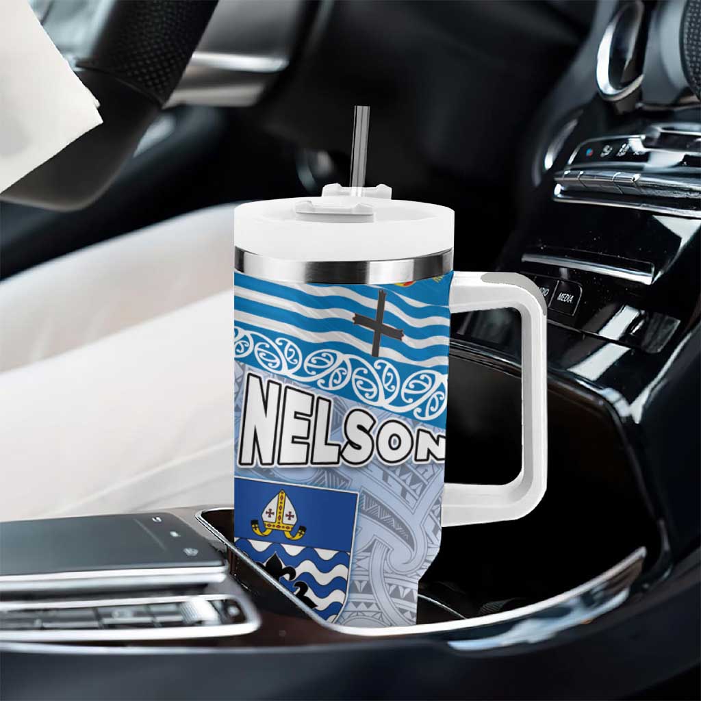 New Zealand Nelson Nelson’s Flag and Seal Maori Art Tattoo Custom Stanley Cup 40 oz 30 oz Tumbler With HandleTVC2301367 - Image 8
