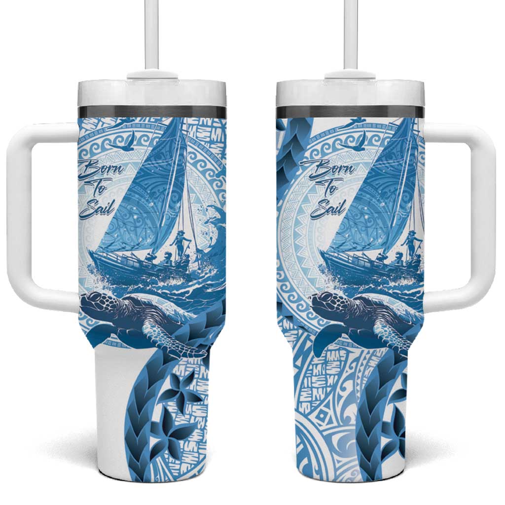 New Zealand Sailing Aotearoa Yacht Racing Born To Sail Custom Stanley Cup 40 oz 30 oz Tumbler With HandleTVC2301362