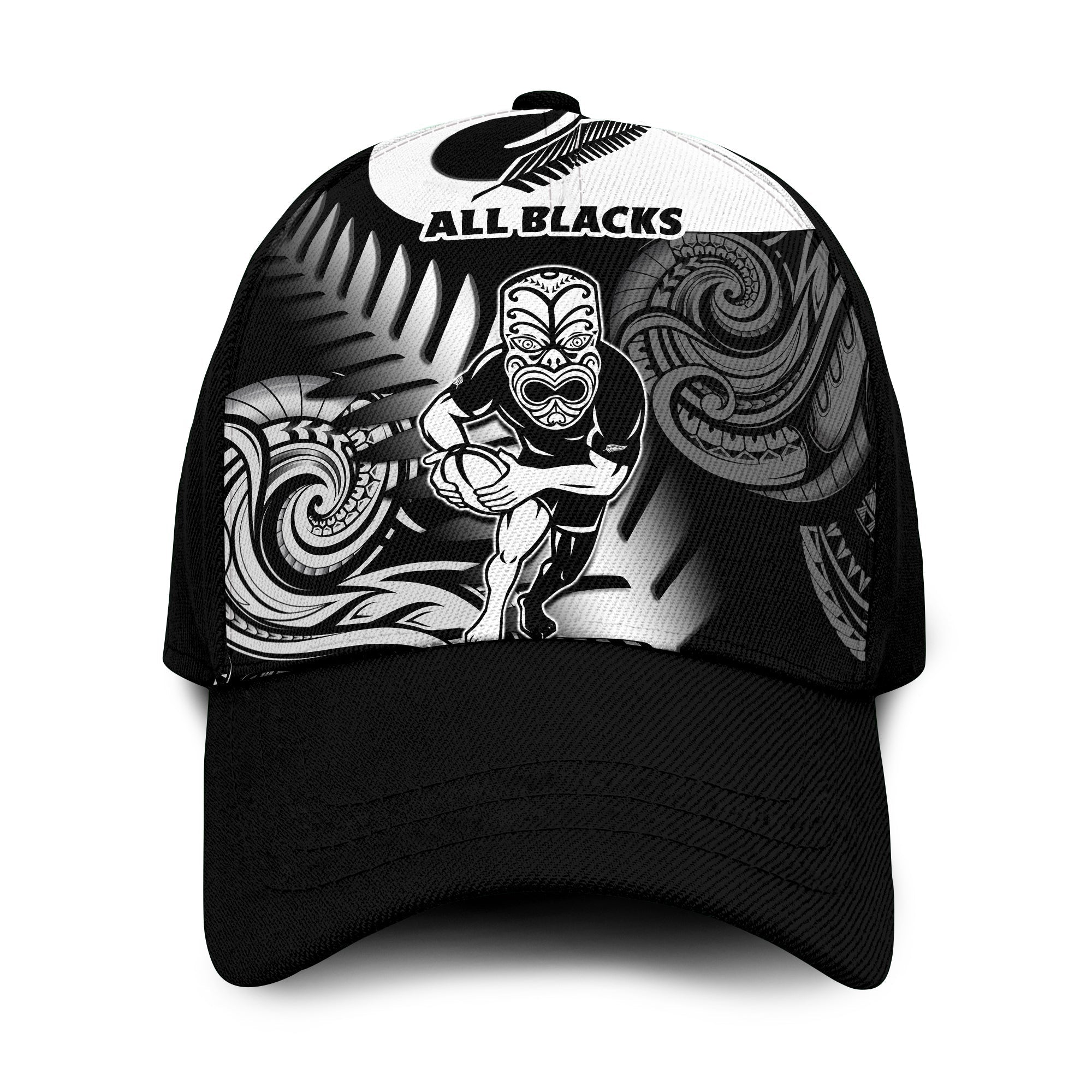 New Zealand Silver Fern Rugby Classic Cap All Black Maori Koru LT14 Trucker Hats Custom Hats Gifts For Men & Women