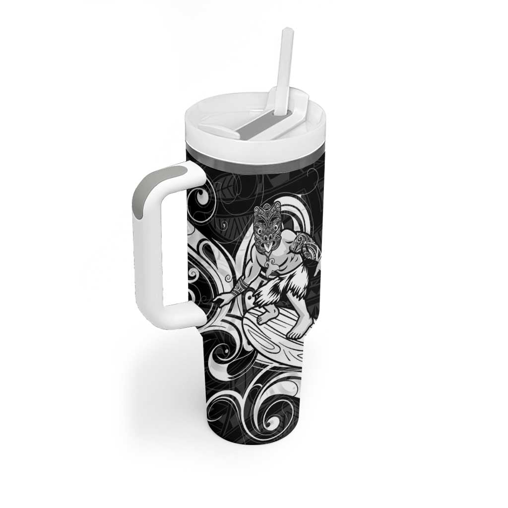 New Zealand Surfing Aotearoa Maori Tiki Haka Custom Stanley Cup 40 oz 30 oz Tumbler With HandleTVC2301384 - Image 2