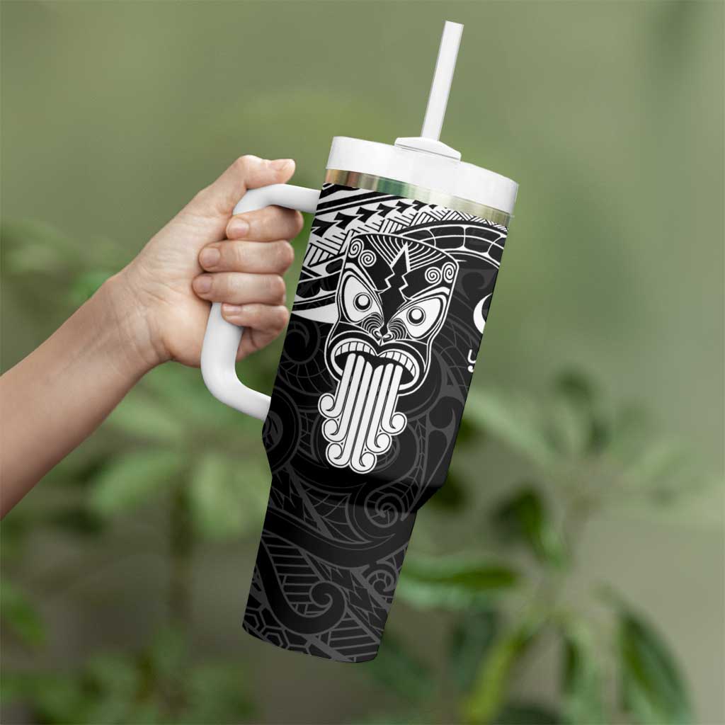 New Zealand Te Reo Maori Kia Kaha Maori Language Week Black Custom Stanley Cup 40 oz 30 oz Tumbler With HandleTVC2301346 - Image 3