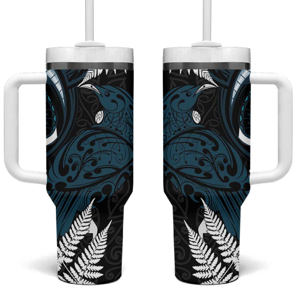 New Zealand Tui Bird Maori Kowhaiwhai Custom Stanley Cup 40 oz 30 oz Tumbler With HandleTVC2301388
