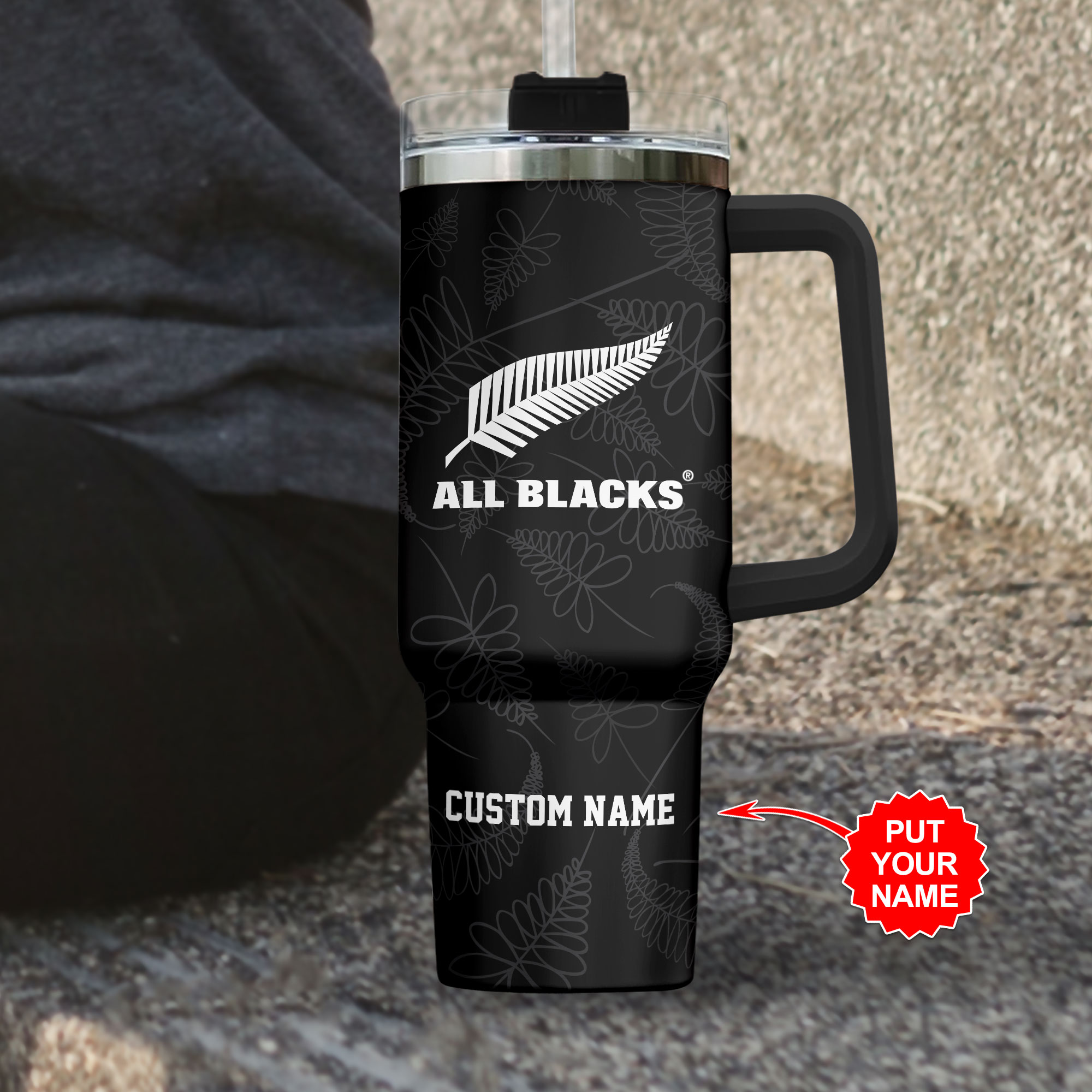 New Zealand x Rugby World Cup Custom Stanley Cup 40 oz 30 oz Tumbler With HandleTVC2301848 - Image 3