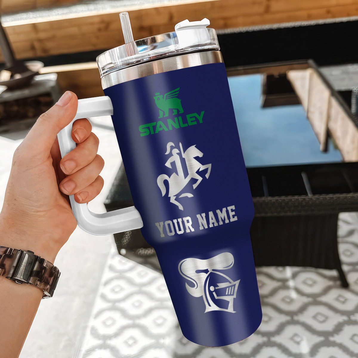 Newcastle Knights NRL Custom Stanley Cup 40 oz 30 oz Tumbler With HandleTVC230113 - Image 3