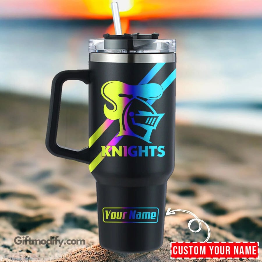 Newcastle Knights NRL Hologram Logo Custom Stanley Cup 40 oz 30 oz Tumbler With HandleTVC2301181
